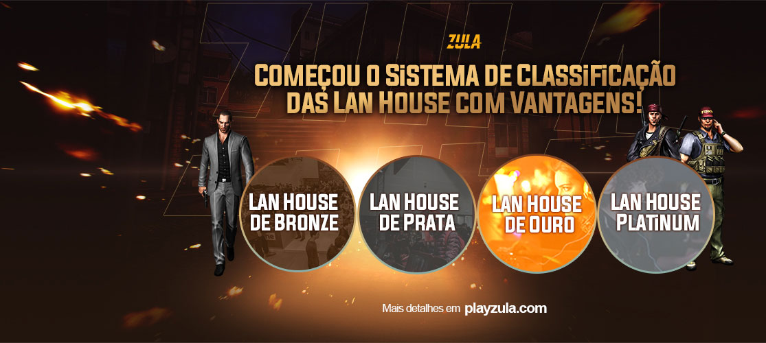 COMEÇOU O SISTEMA DE RANKING DAS LAN HOUSE DO ZULA!